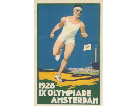 AMSTERDAM OLYMPICS 1928 POSTCARD