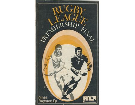 LEEDS V ST. HELENS 1975 PREMIERSHIP FINAL PROGRAMME