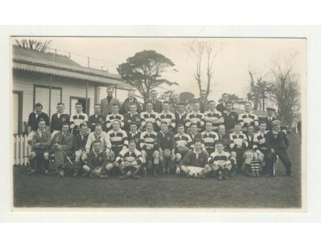 CARDIFF RUGBY FOOTBALL CLUB 1930S POSTCARD