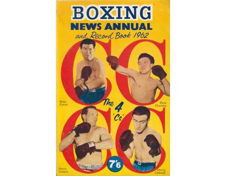 BOXING NEWS ANNUAL AND RECORD BOOK 1962
