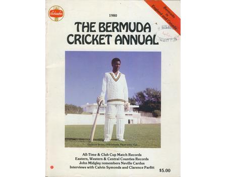 THE BERMUDA CRICKET ANNUAL 1980