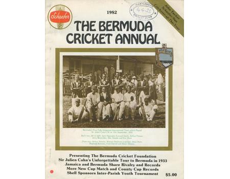 THE BERMUDA CRICKET ANNUAL 1982