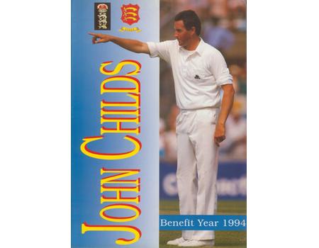 JOHN CHILDS (ESSEX, GLOUCESTERSHIRE) 1994 BENEFIT BROCHURE