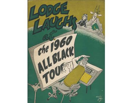 LODGE LAUGHS AT THE 1960 ALL BLACK TOUR