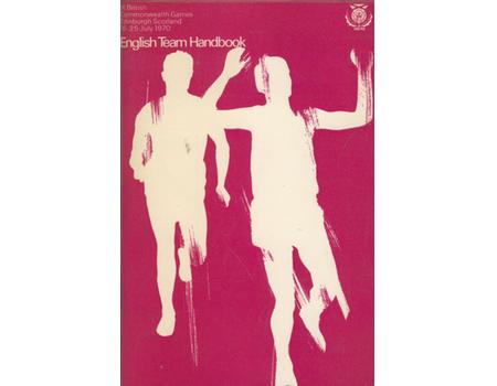 BRITISH COMMONWEALTH GAMES EDINBURGH 1970 - ENGLAND TEAM HANDBOOK