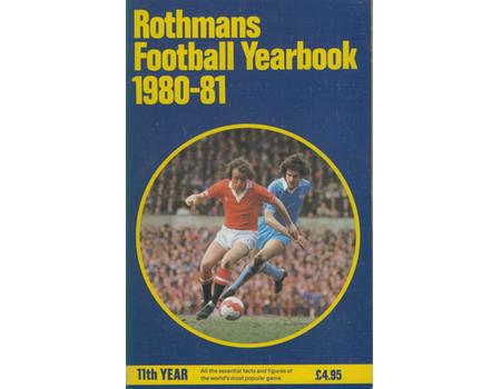 ROTHMANS FOOTBALL YEARBOOK 1980-81