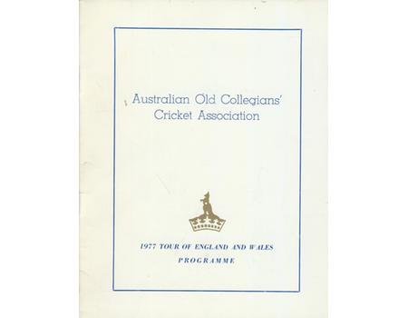 AUSTRALIAN OLD COLLEGIANS