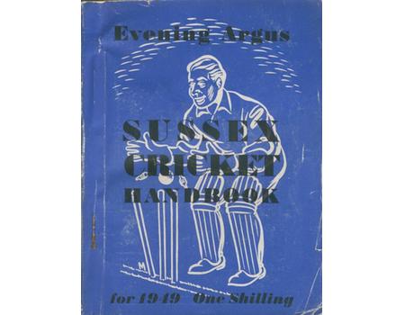 EVENING ARGUS SUSSEX CRICKET HANDBOOK FOR 1949
