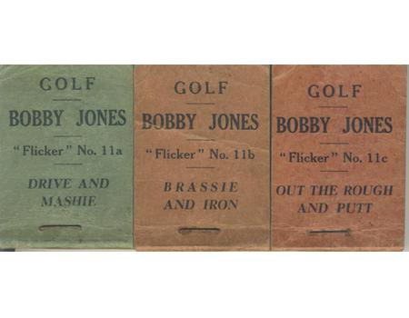 GOLF "FLICKERS": TEACH THE GAME - COMPLETE SET OF THREE
