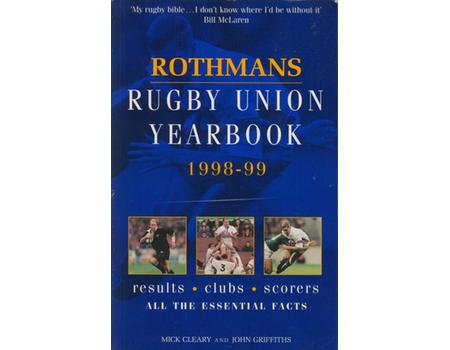 ROTHMANS RUGBY YEARBOOK 1998-99
