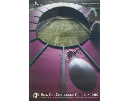 BRADFORD BULLS V ST. HELENS 1997 (CHALLENGE CUP FINAL) RUGBY LEAGUE PROGRAMME
