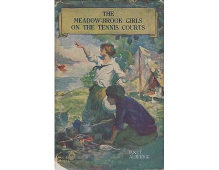 THE MEADOW-BROOK GIRLS ON THE TENNIS COURTS