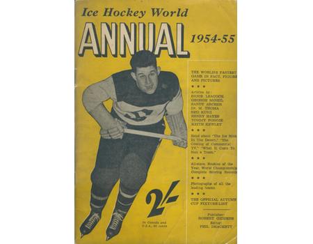 ICE HOCKEY WORLD ANNUAL 1954-55