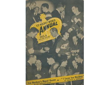 ICE HOCKEY WORLD ANNUAL 1953-54