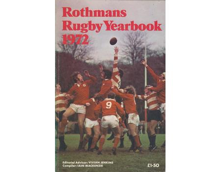 ROTHMANS RUGBY YEARBOOK 1972
