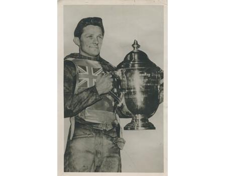 JACK YOUNG (AUSTRALIA) 1951 WORLD SPEEDWAY CHAMPION