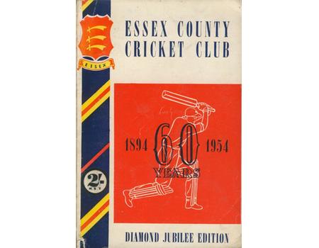 ESSEX COUNTY CRICKET CLUB ANNUAL 1954