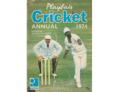 PLAYFAIR CRICKET ANNUAL 1974
