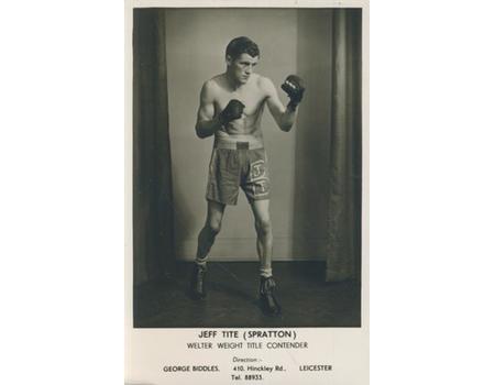 JEFF TITE (SPRATTON) BOXING PHOTOGRAPH