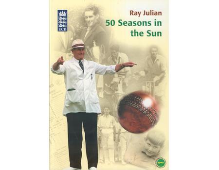 50 SEASONS IN THE SUN - RAY JULIAN TRIBUTE BROCHURE