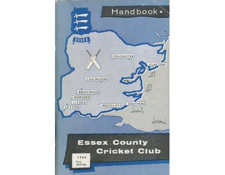 ESSEX COUNTY CRICKET CLUB ANNUAL 1966