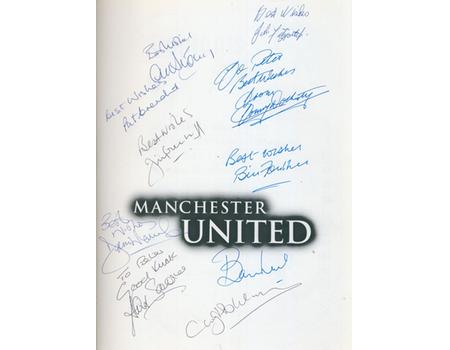 THE HAMLYN ILLUSTRATED HISTORY OF MANCHESTER UNITED 1878-1998 (MULTI SIGNED)