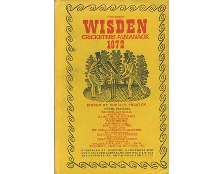 WISDEN CRICKETERS