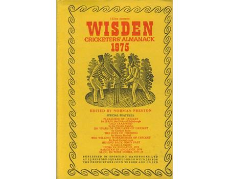 WISDEN CRICKETERS