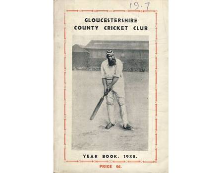 GLOUCESTERSHIRE COUNTY CRICKET CLUB  YEAR BOOK 1938