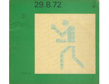 OLYMPIC GAMES 1972 (MUNICH) BOXING PROGRAMME