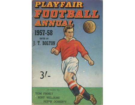 PLAYFAIR FOOTBALL ANNUAL 1957-58