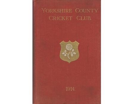 YORKSHIRE COUNTY CRICKET CLUB 1914 [ANNUAL]