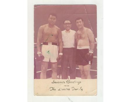 MUHAMMAD ALI AND ROCKY MARCIANO 1969 BOXING PHOTOGRAPH
