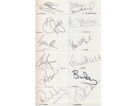 JULES RIMET STILL GLEAMING? ENGLAND AT THE WORLD CUP (MULTI SIGNED)