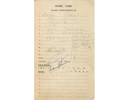 WEST INDIES V LEARIE CONSTANTINE