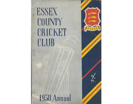 ESSEX COUNTY CRICKET CLUB ANNUAL 1950