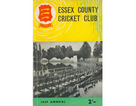ESSEX COUNTY CRICKET CLUB ANNUAL 1959