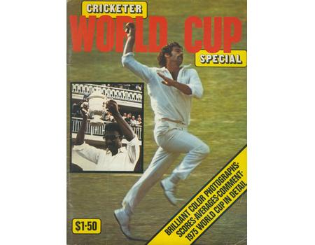 WORLD CUP 1975 CRICKETER SPECIAL