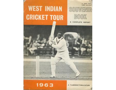 WEST INDIAN CRICKET TOUR 1963 SOUVENIR BOOK