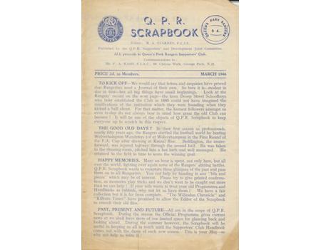 Q.P.R. SCRAPBOOK - VOLUME 1 (MARCH 1946)