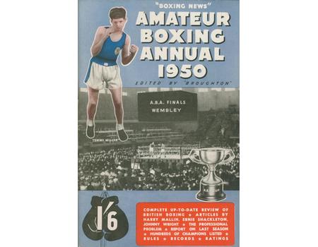 BOXING NEWS AMATEUR BOXING ANNUAL 1950