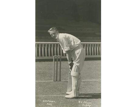 ARTHUR PHEBEY (KENT) CRICKET PHOTOGRAPH