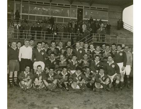 NORTHAMPTON & LONDON IRISH RUGBY CLUBS 1960 PHOTOGRAPH 