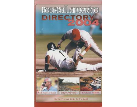 BASEBALL AMERICA DIRECTORY 2004