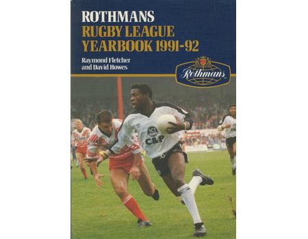 ROTHMANS RUGBY LEAGUE YEARBOOK 1991-92