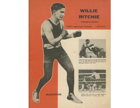 WILLIE RITCHIE  - "FIGHTER OF DESTINY"