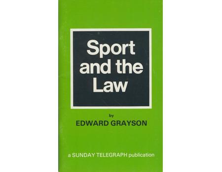 SPORT AND THE LAW