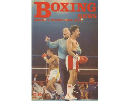 BOXING NEWS ANNUAL AND RECORD BOOK 1979