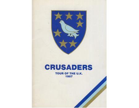 THE CRUSADERS (AUSTRALIA) CRICKET TOUR TO THE UK 1987 BROCHURE