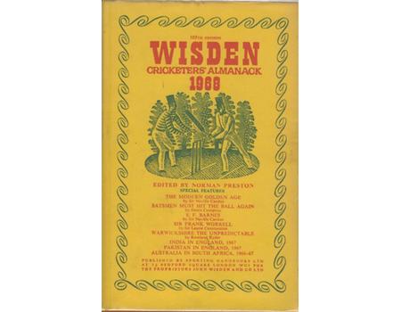 WISDEN CRICKETERS